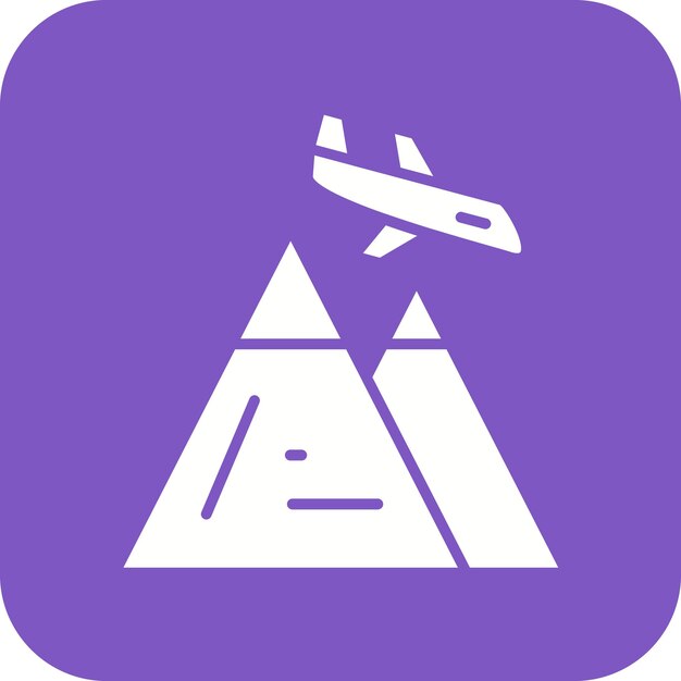 Immagine vettoriale dell'icona del tour di avventura può essere utilizzata per l'agenzia di viaggi