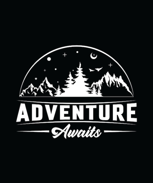 Adventure Tshirt Design Quotes