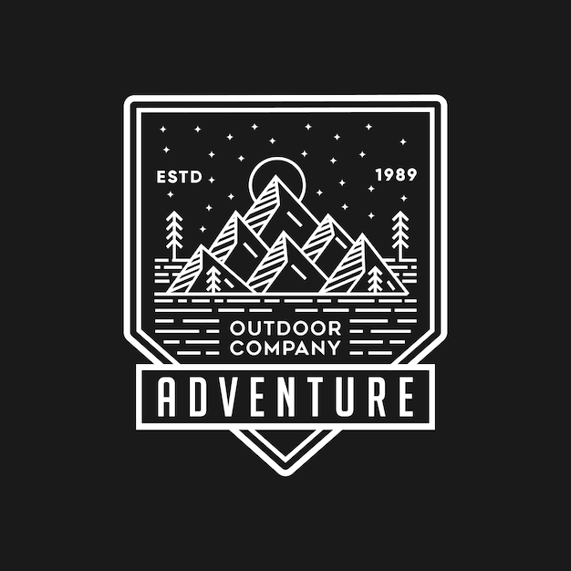  adventure vector logo illustration