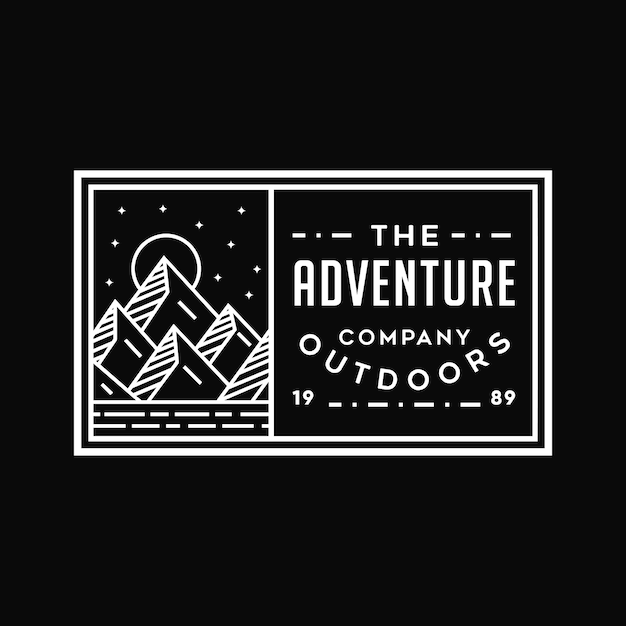  adventure vector logo illustration