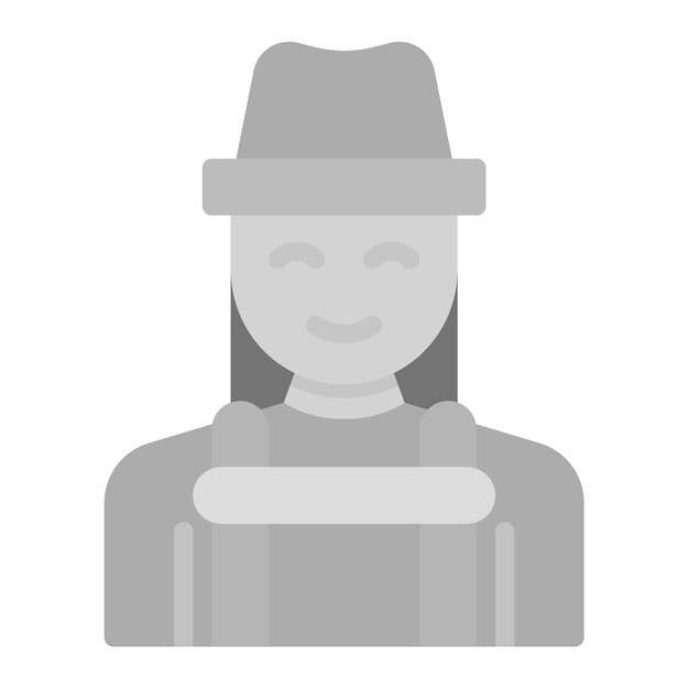 Vector adventurer female icon vector image can be used for archeology