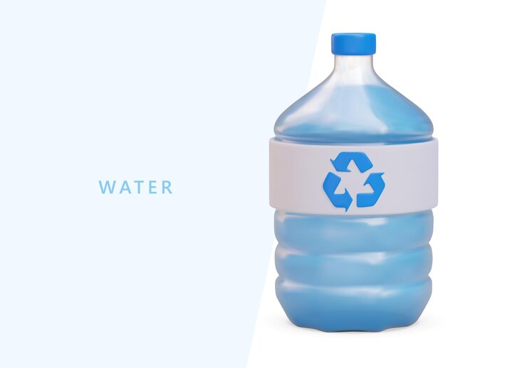 Advertisement of bottled water for cooler dispenser