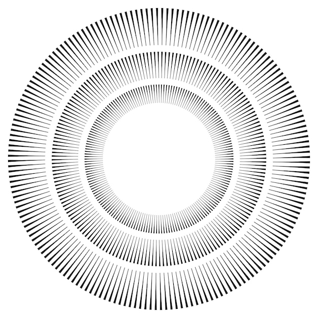 Advertisement flyer design elements White background with elegant graphic sun lines rays from the center Vector illustration EPS 10 for template brochure layout leaflet newsletters flyer banners
