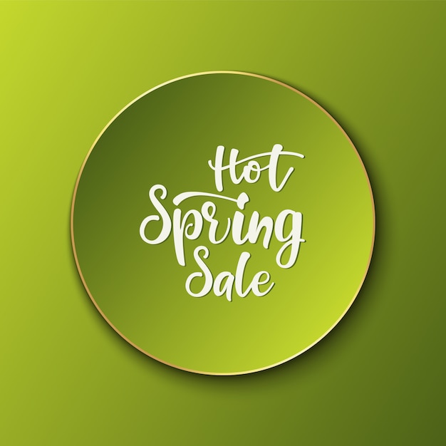 Advertisement lettering banner hot spring sale