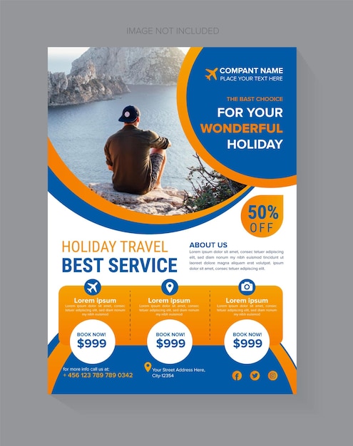 an advertisement for a travel travel day for your holidays