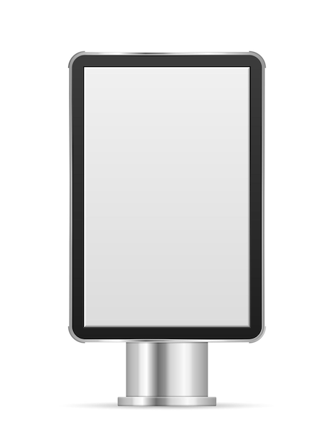 Vector advertising stand