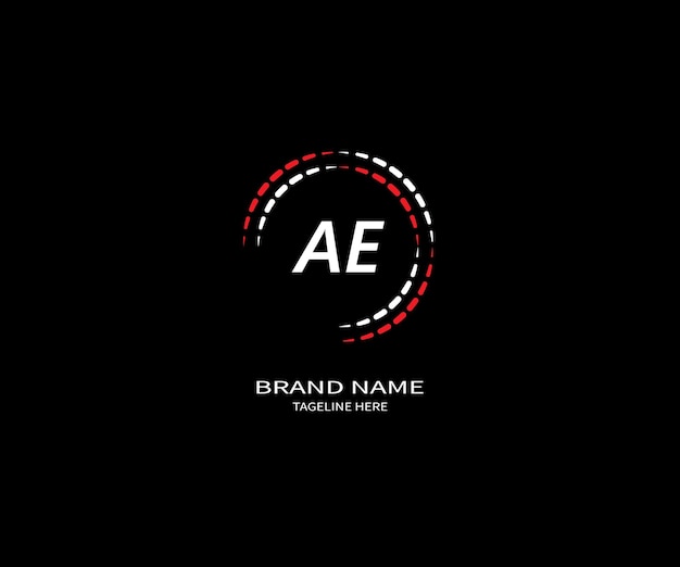 AE Letter Logo Design