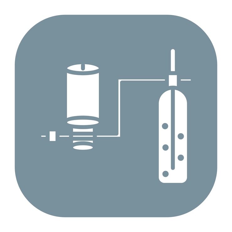 Vector aeration icon
