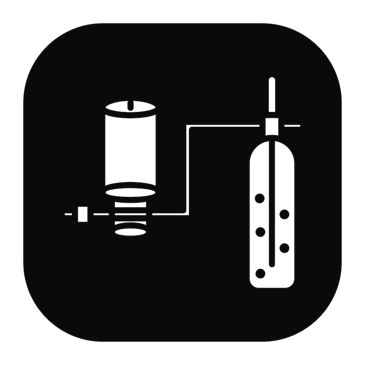 Vector aeration icon
