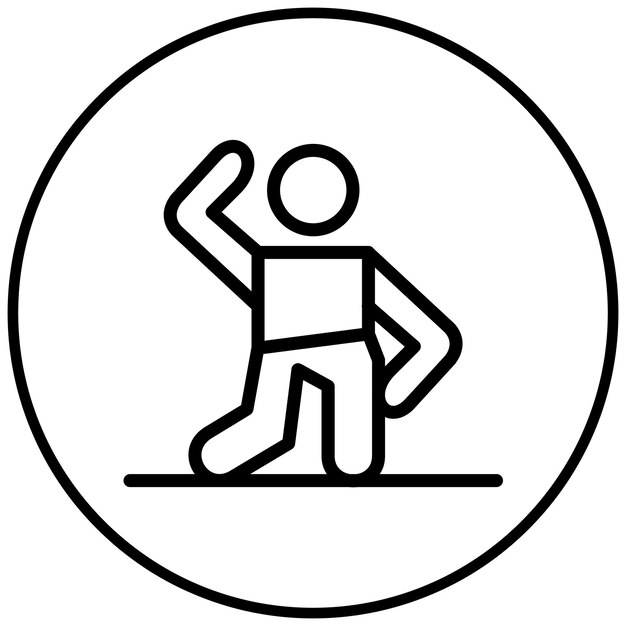 Aerobics Stand Icon