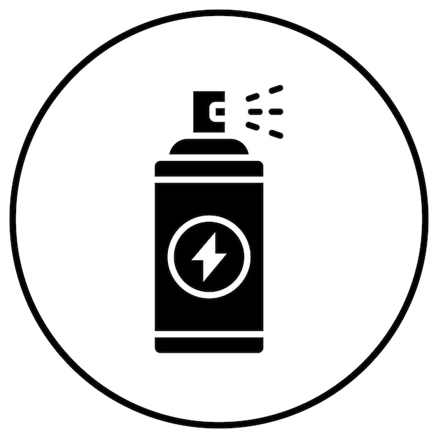 aerosol vector icon can be used for pollution iconset