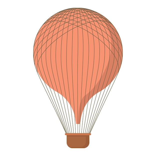 Aerostat-pictogram Cartoon illustratie van aerostat vectorpictogram voor webdesign