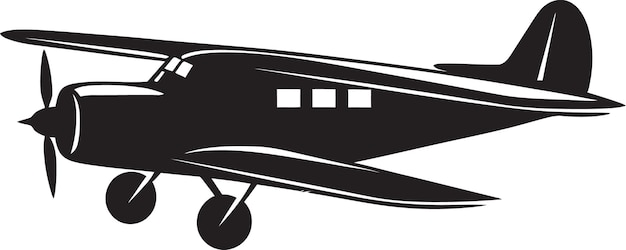 Vector aerostreak icon airborne flight craft airmotive vector logo precision aviation art