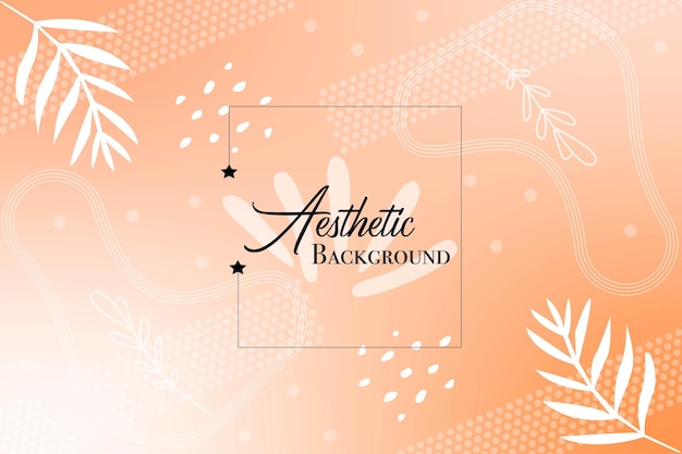 aesthetic abstract background with gradient