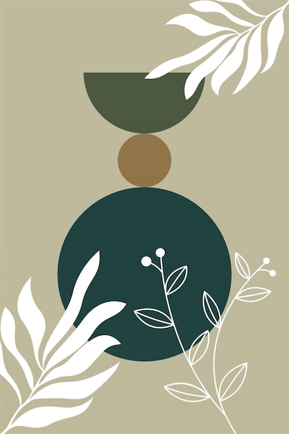 미학적 추상 보헤미안 여성 인쇄 및 디지털 목적의 예술 추상 식물학 벽화 장식 보호 꽃 벽화 인쇄 가능한 포스터 꽃 벽화 가정 장식 포스터