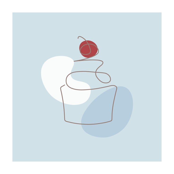 Aesthetic art illustration