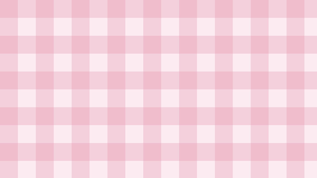 Aesthetic pastel pink gingham checkers cute checkerboard wallpaper illustration perfect for banner wallpaper backdrop postcard background for your design