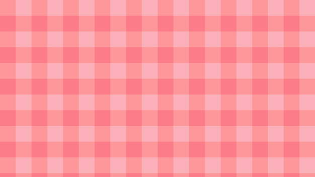 Aesthetic pink and orange checkers gingham plaid checkerboard wallpaper illustration perfect for wallpaper backdrop postcard background