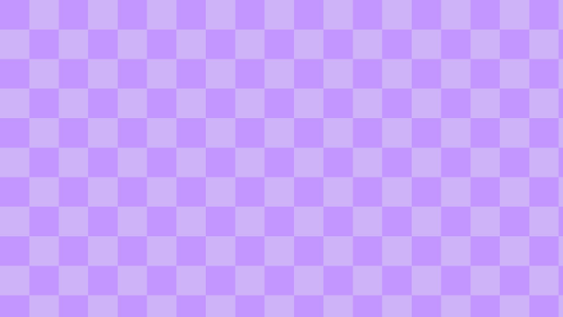 Vector aesthetic retro purple checkerboard gingham checkers plaid checkered wallpaper perfect for postcard wallpaper backdrop background banner for your design