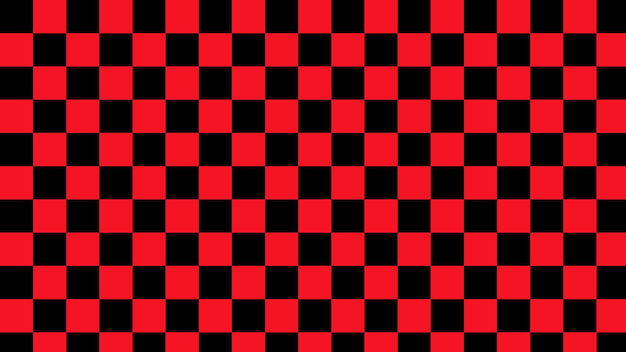 Aesthetic retro small black and red checkerboard gingham checkers plaid checkered wallpaper perfect for postcard wallpaper backdrop background banner for your design