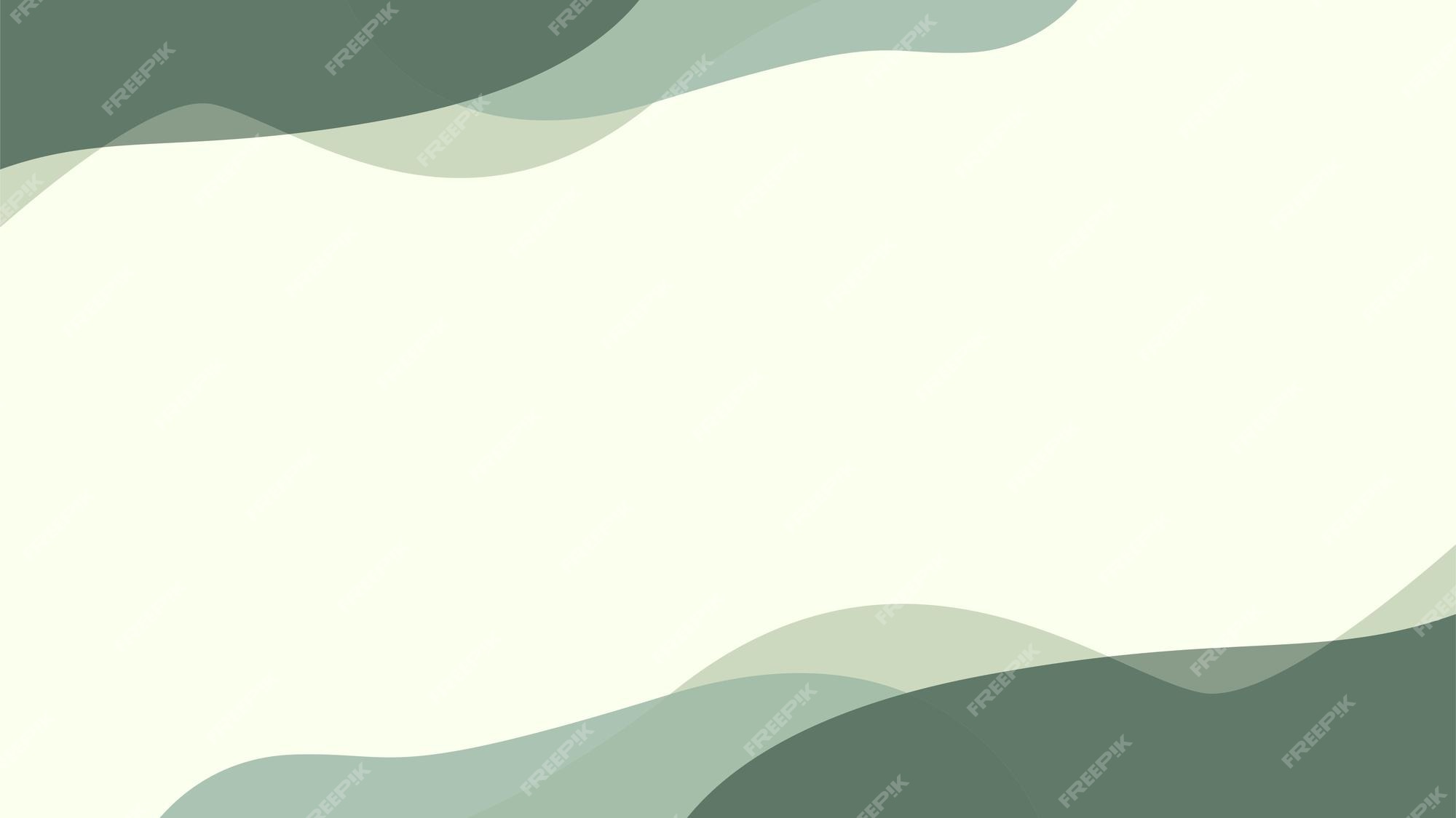 Free and customizable sage green wallpaper templates