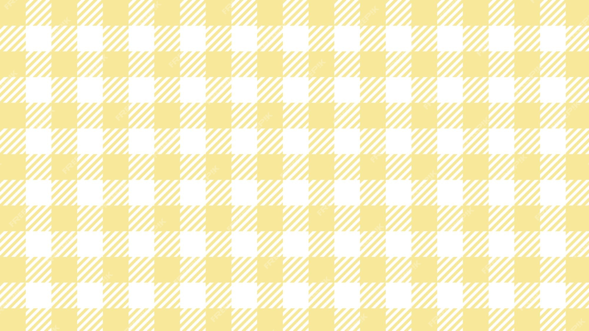 Soft pastel yellow tartan: Mẫu sọc Soft Pastel Yellow Tartan này sẽ mang đến cho bạn một không gian tươi sáng và thoải mái. Với tông màu nhẹ nhàng và mẫu kẻ đơn giản, bộ nhận của bạn sẽ trở nên sang trọng và độc đáo hơn bao giờ hết.