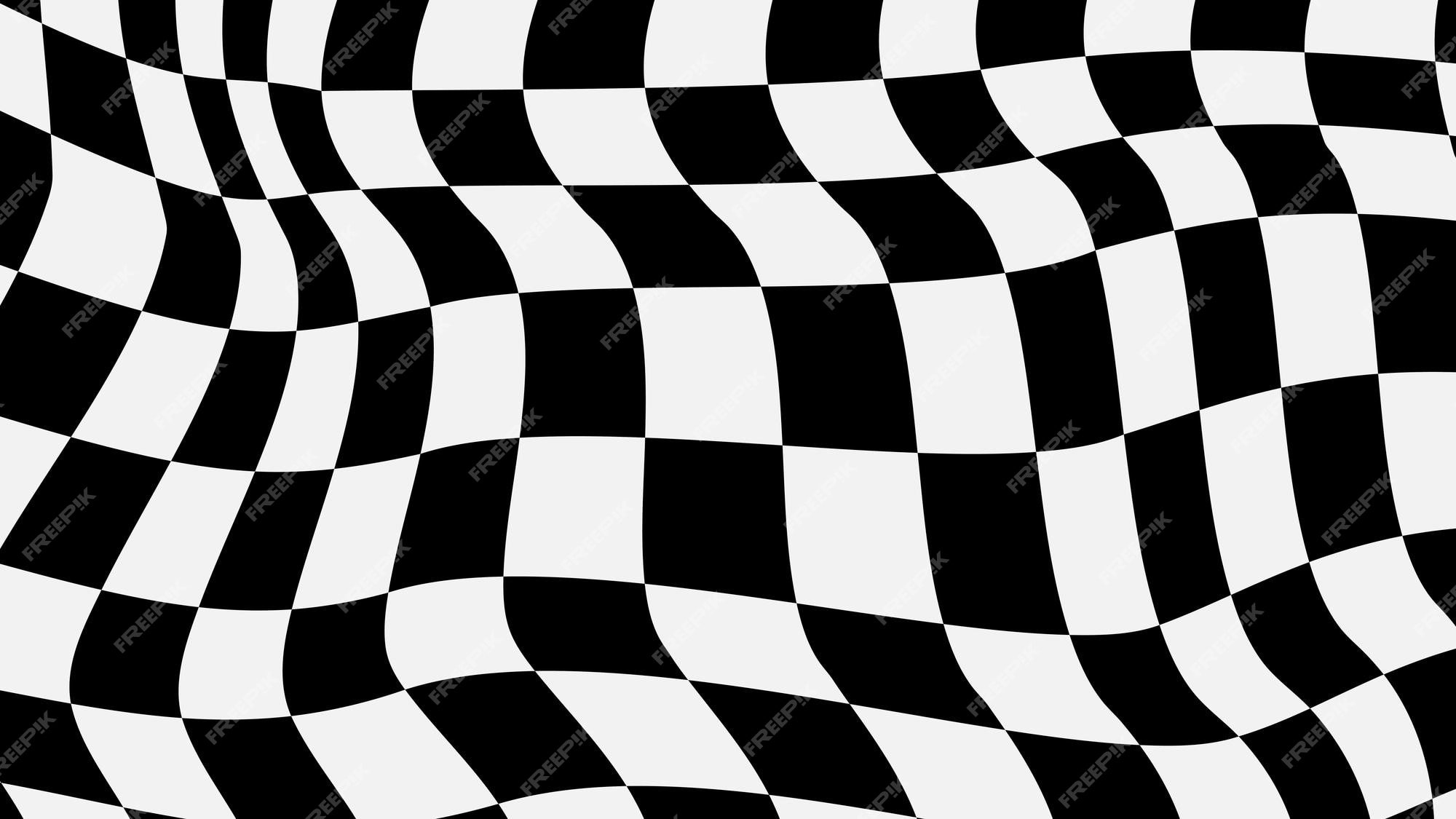 Premium Vector | Aesthetic white and black distorted checkerboard checkers  wallpaper illustration perfect for backdrop wallpaper background banner