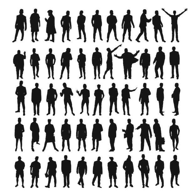 Afbeelding mannelijke silhouetten Mensen menselijke persoon man mannen man jongen jongen