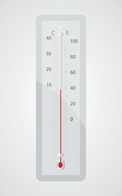 Afbeelding Van Een Apparaat Dat Temperatuur Meet Geïsoleerd Op Een Transparante Achtergrond