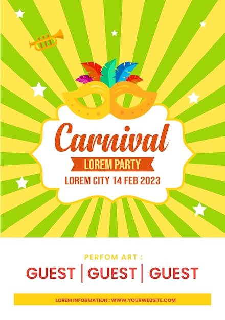 AFFICHE CARNAVAL 1120