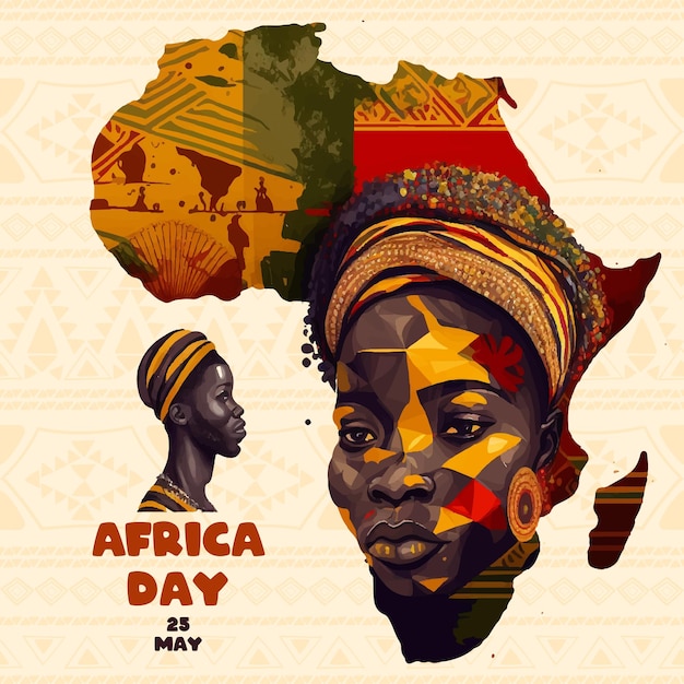 Africa Day social media post template