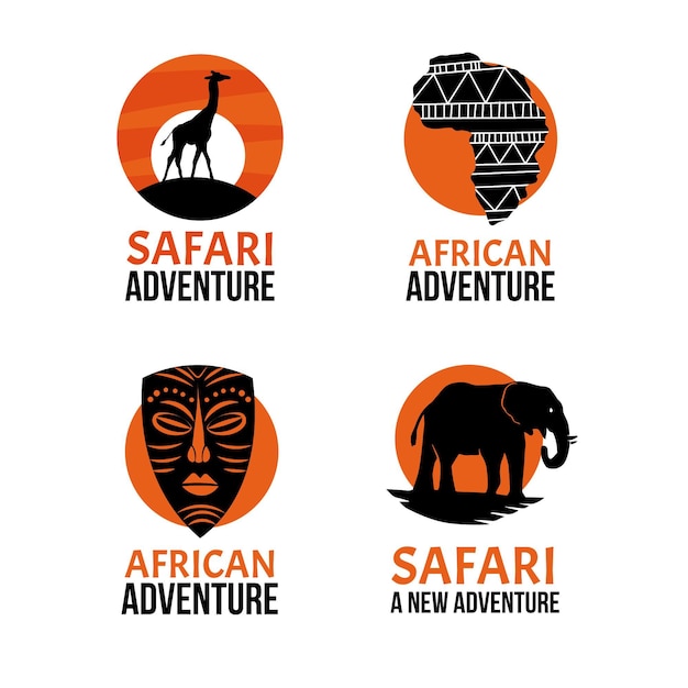 Africa logo collection