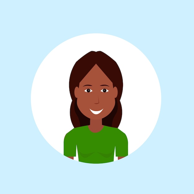 Vector african american woman