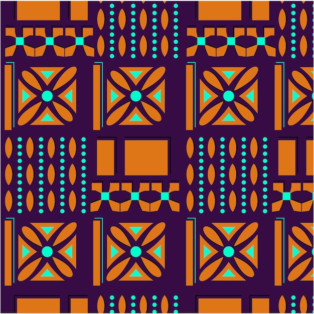 African Geometric Pattern