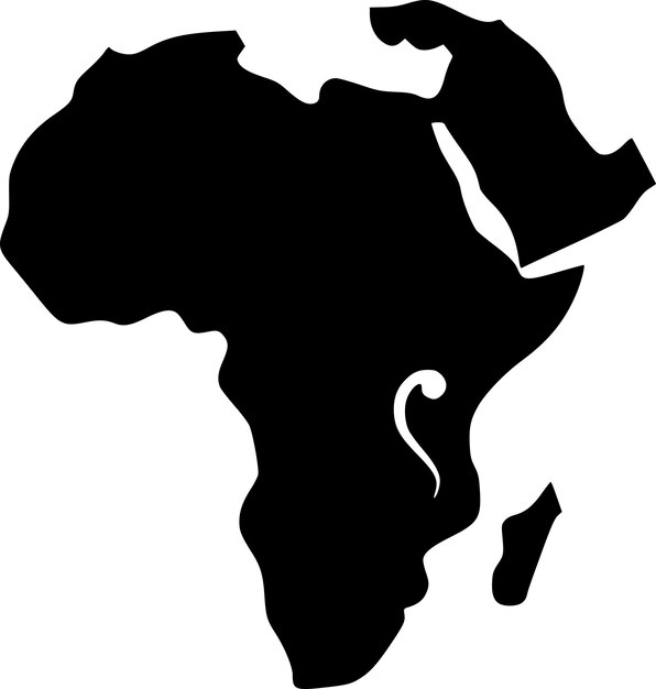 African high quality vector logo vector illustration ideal for tshirt graphic