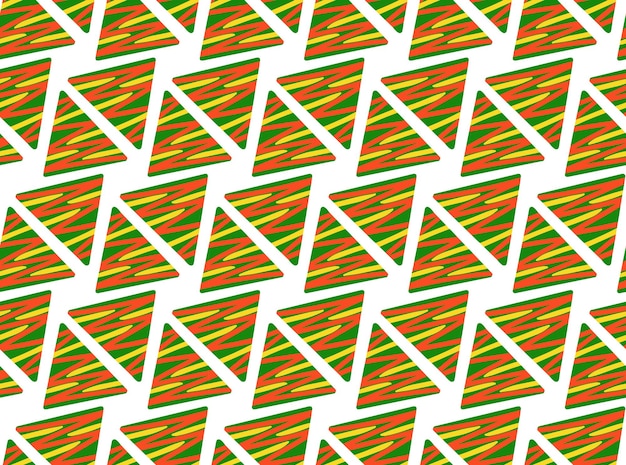 Vector african tribal ethnic pattern seamless traditional happy kwanzaa