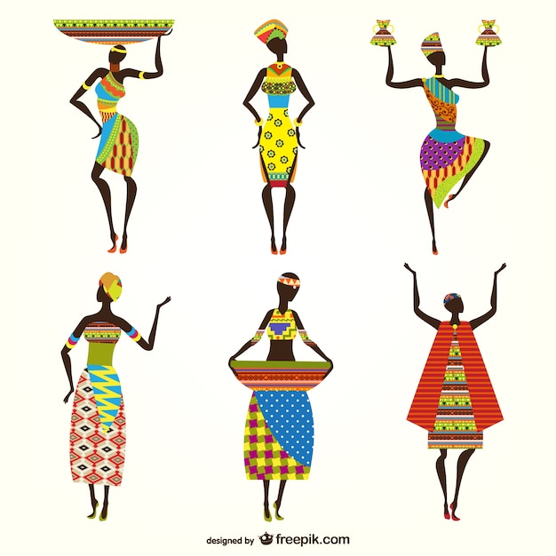 African women vectors