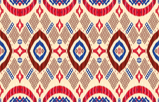 Afrikaanse Maya folk ikat patronen. Geometrische rijstzaadlijn tribal antieke vintage retro stijl.