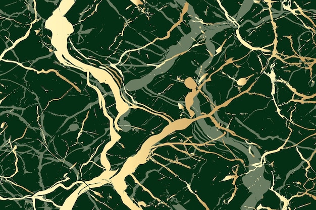 agate gemstone slices marble texture in kintsugi style cracks and craquelure golden metallic swirl