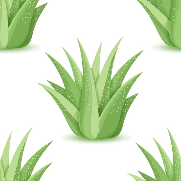 Agave vector naadloos patroon