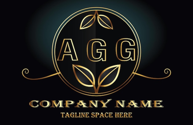 Vector agg letter logo