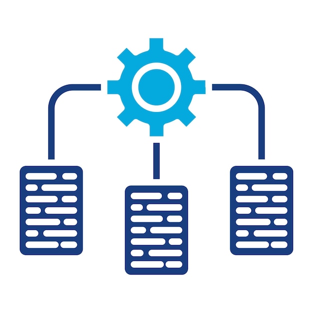 Illustrazione duotone di agile framework