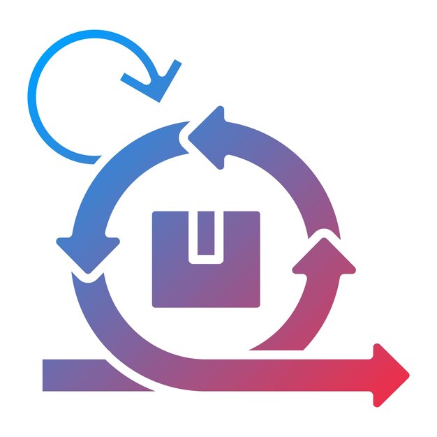 Immagine vettoriale dell'icona agile manufacturing può essere utilizzata per factory