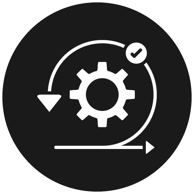 Vector agile vector icon can be used for computer programming iconset