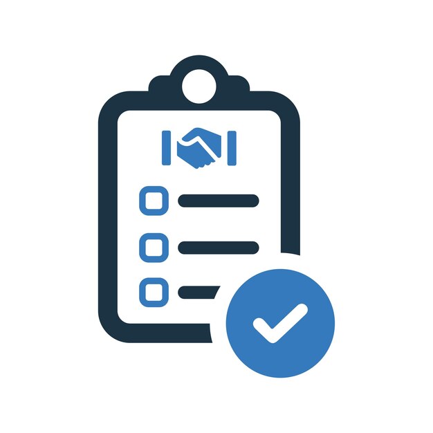 Vector agreement compromise conciliation icon simple editable vector graphics