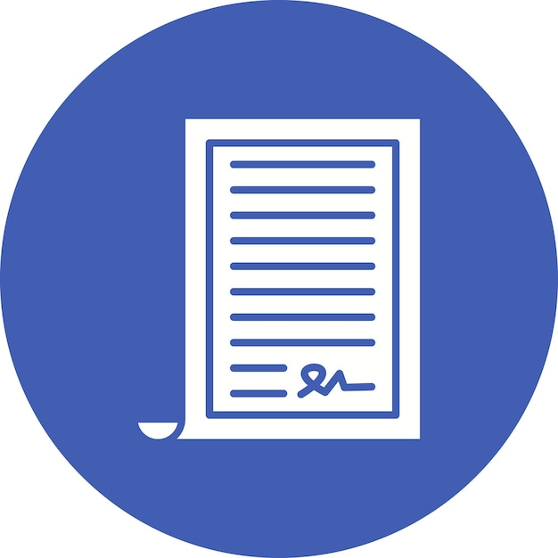 Vector agreement icon vector image can be used for law legislation