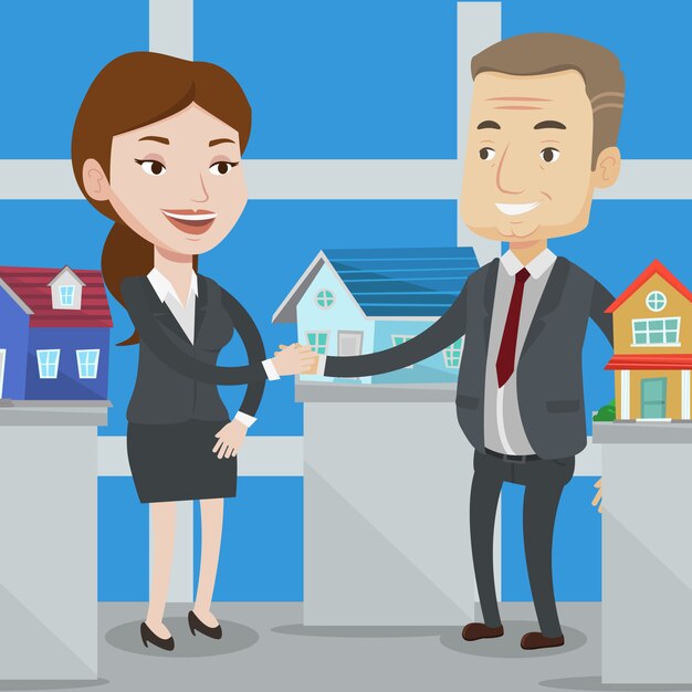 Agreement between real estate agent and buyer.