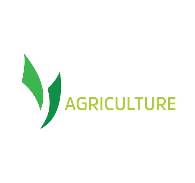 Premium Vector | Agricultural abstract logo design