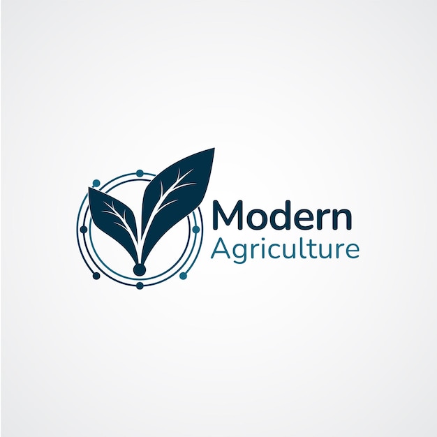 Agriculture concept logo template