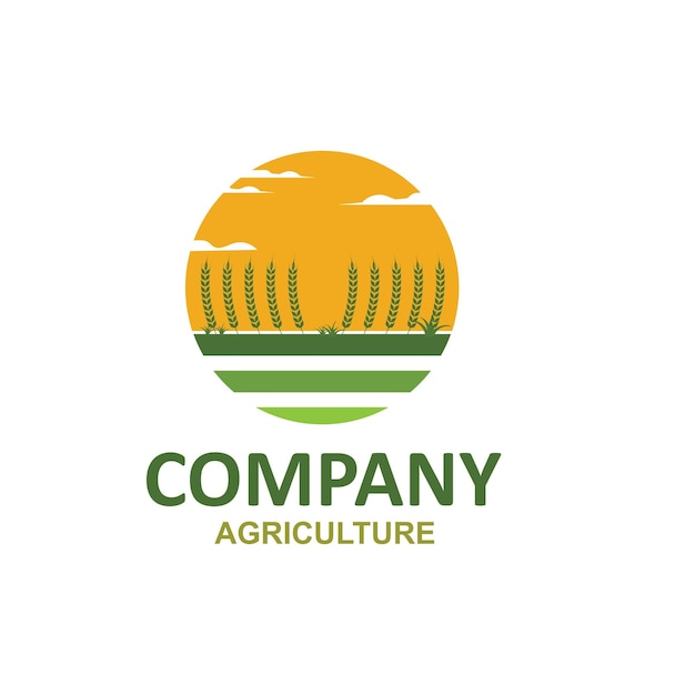 Agriculture farm icon logo vector design